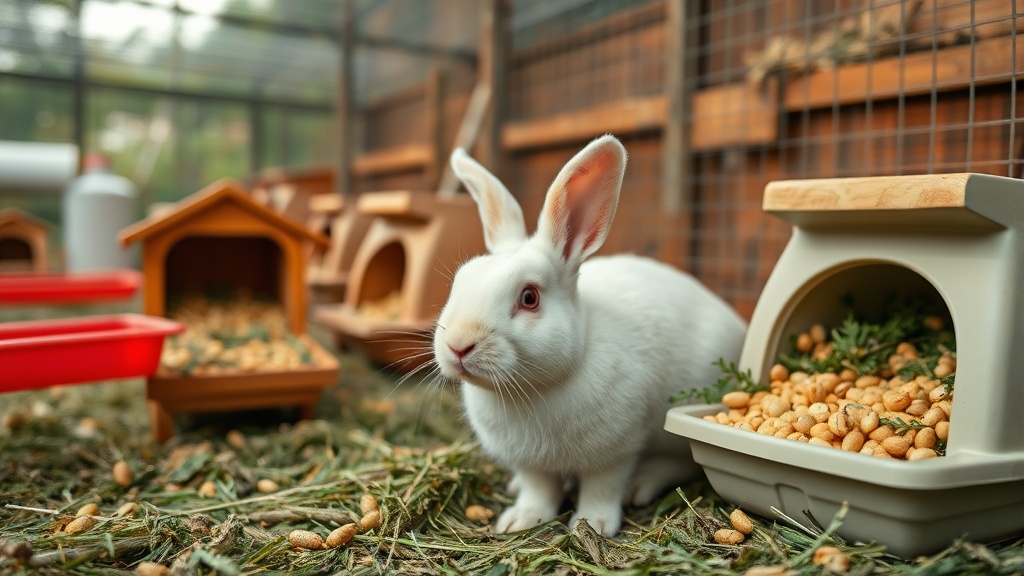 Domestic rabbit care — hutches, hay, pellets, grooming. brands we recommend vs avoid