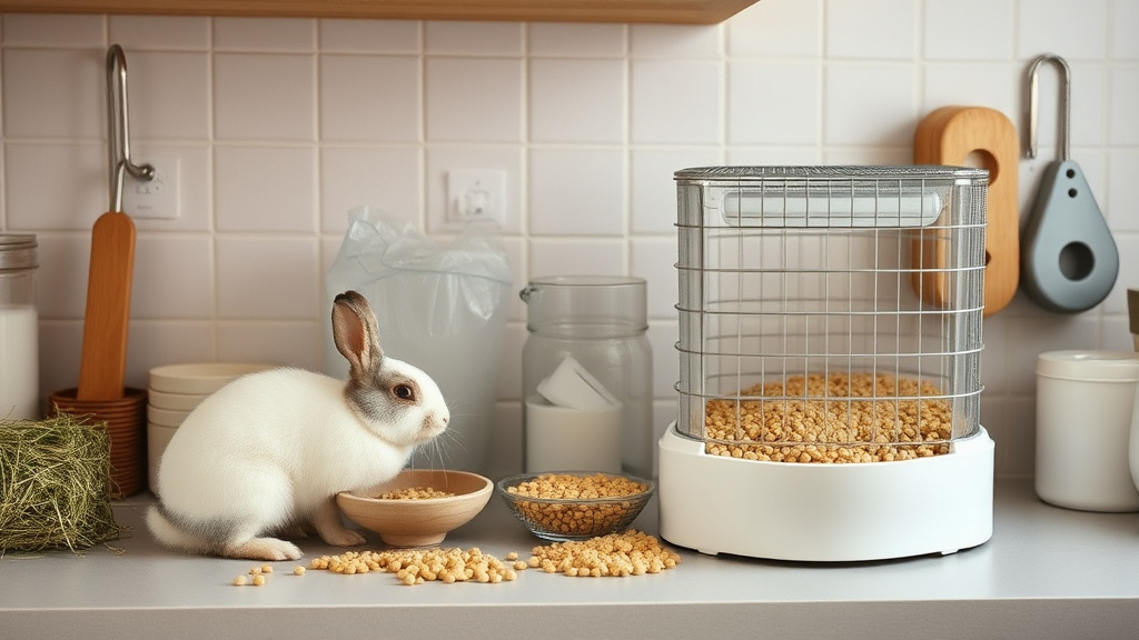 Domestic rabbit care — hutches, hay, pellets, grooming. setup walkthrough step by step